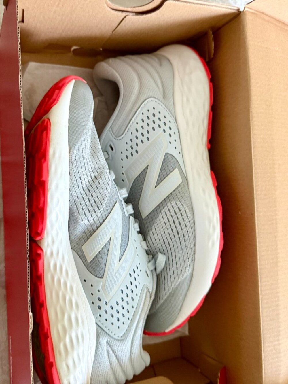 New Balance 520 Wide Running Shoes Gray Pink Women’s Size 8 Wide (D)